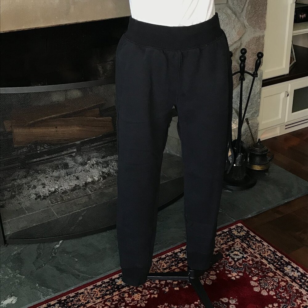 'Champion' Black Sweatpants - Size Large